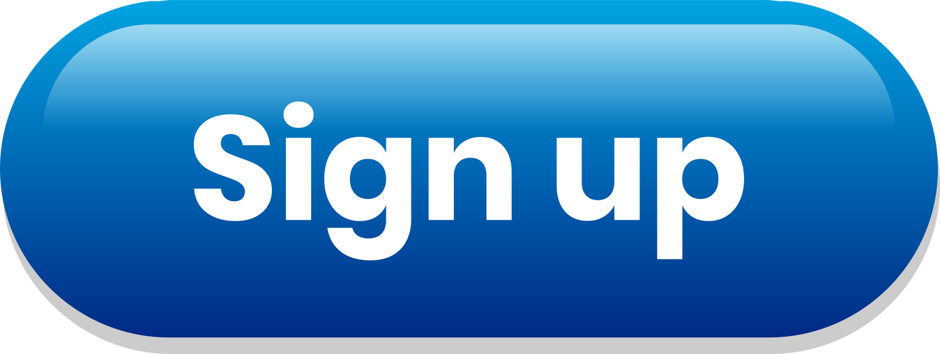 Sign up web button transparant